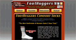 Desktop Screenshot of foothuggers.com
